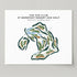 The Dye Club At Barefoot Resort, South Carolina - Printed Golf Courses
