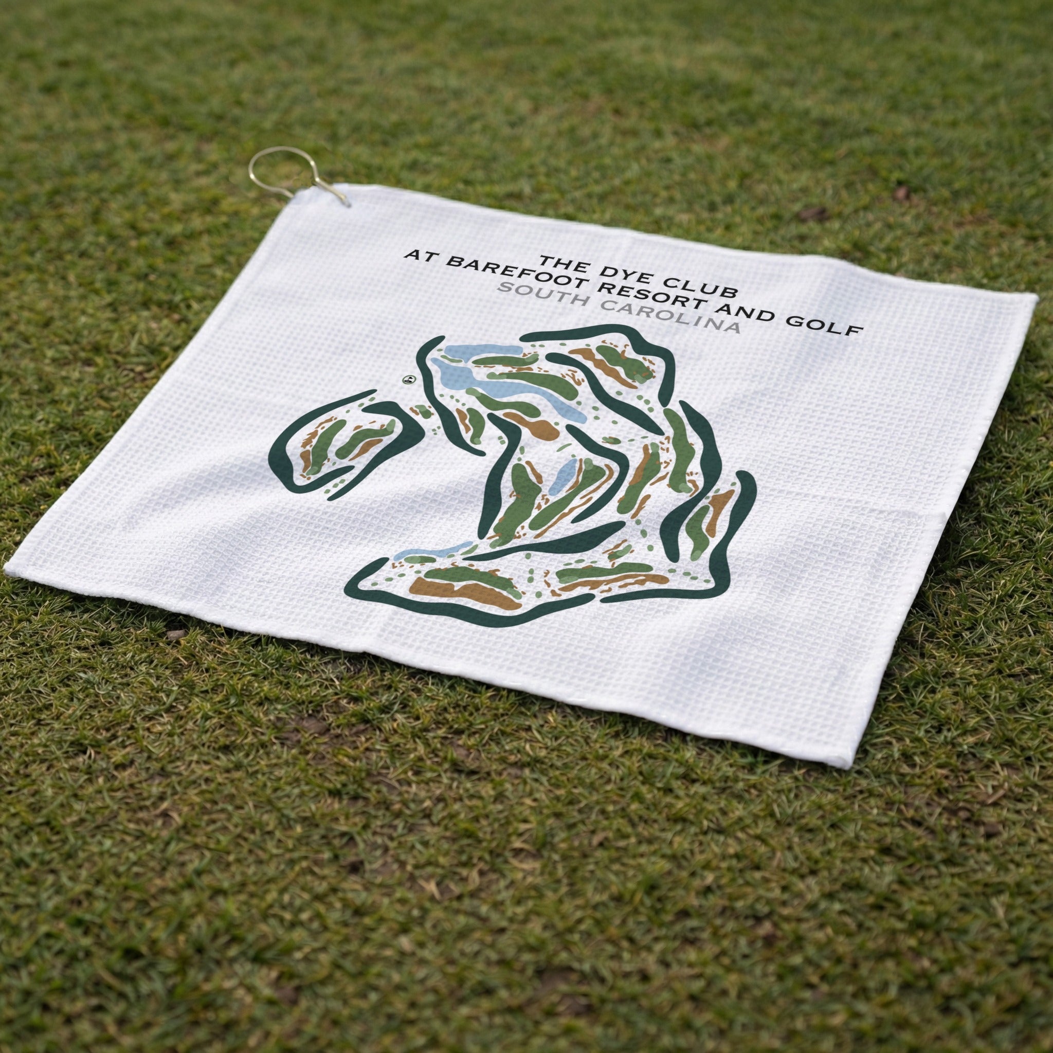 The Dye Club At Barefoot Resort, South Carolina - Printed Golf Courses