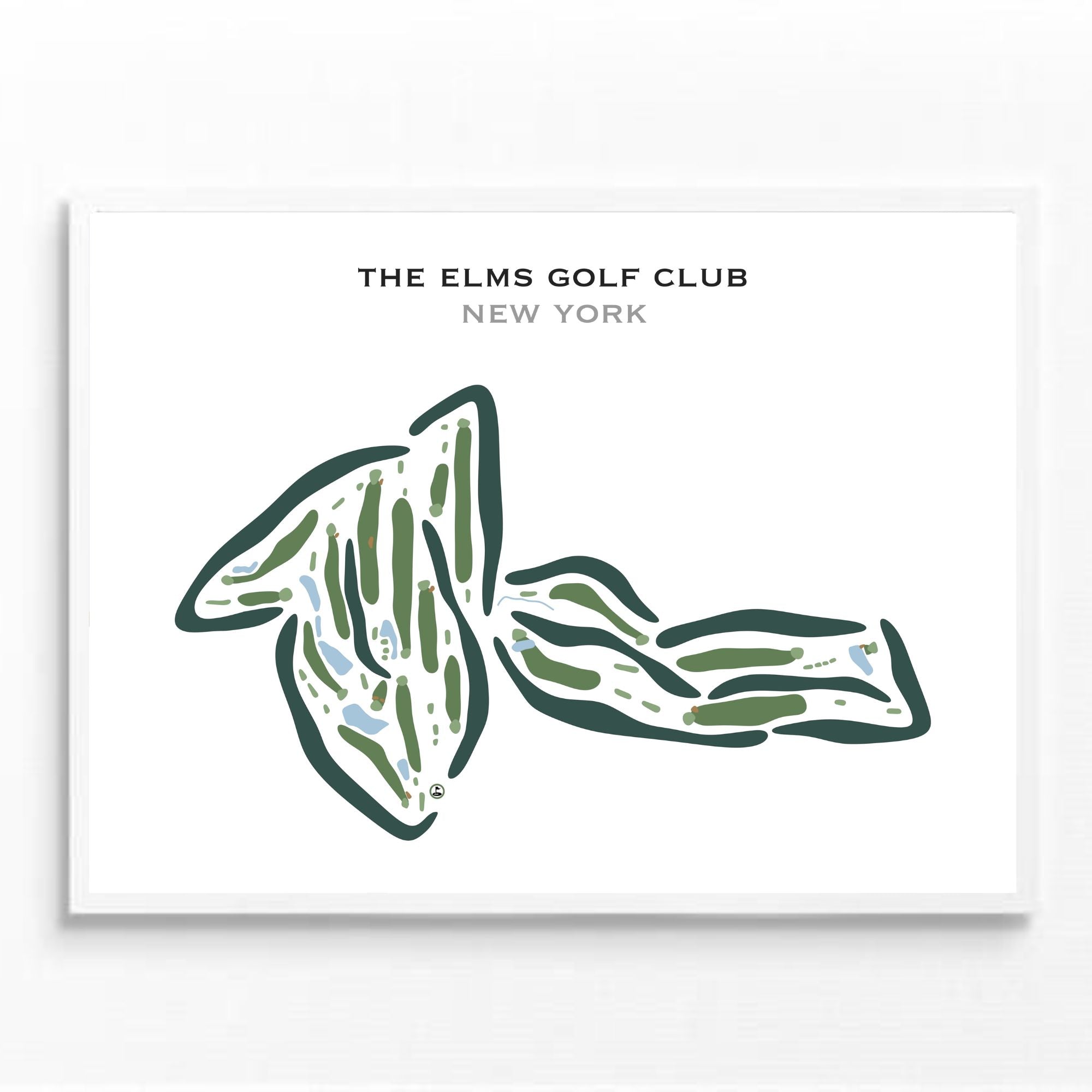 The Elms Golf Club, New York - Printed Golf Courses
