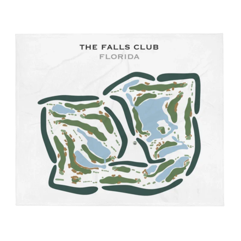 The Falls Club, Florida - Printed Golf Courses