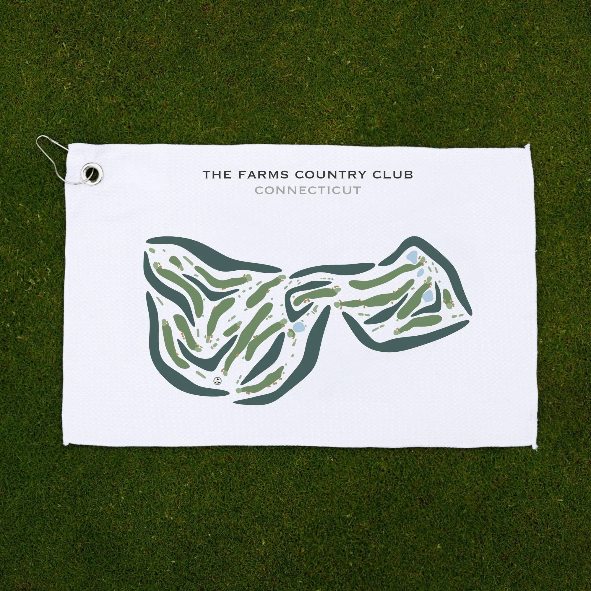 The Farms Country Club, Connecticut - Printed Golf Course