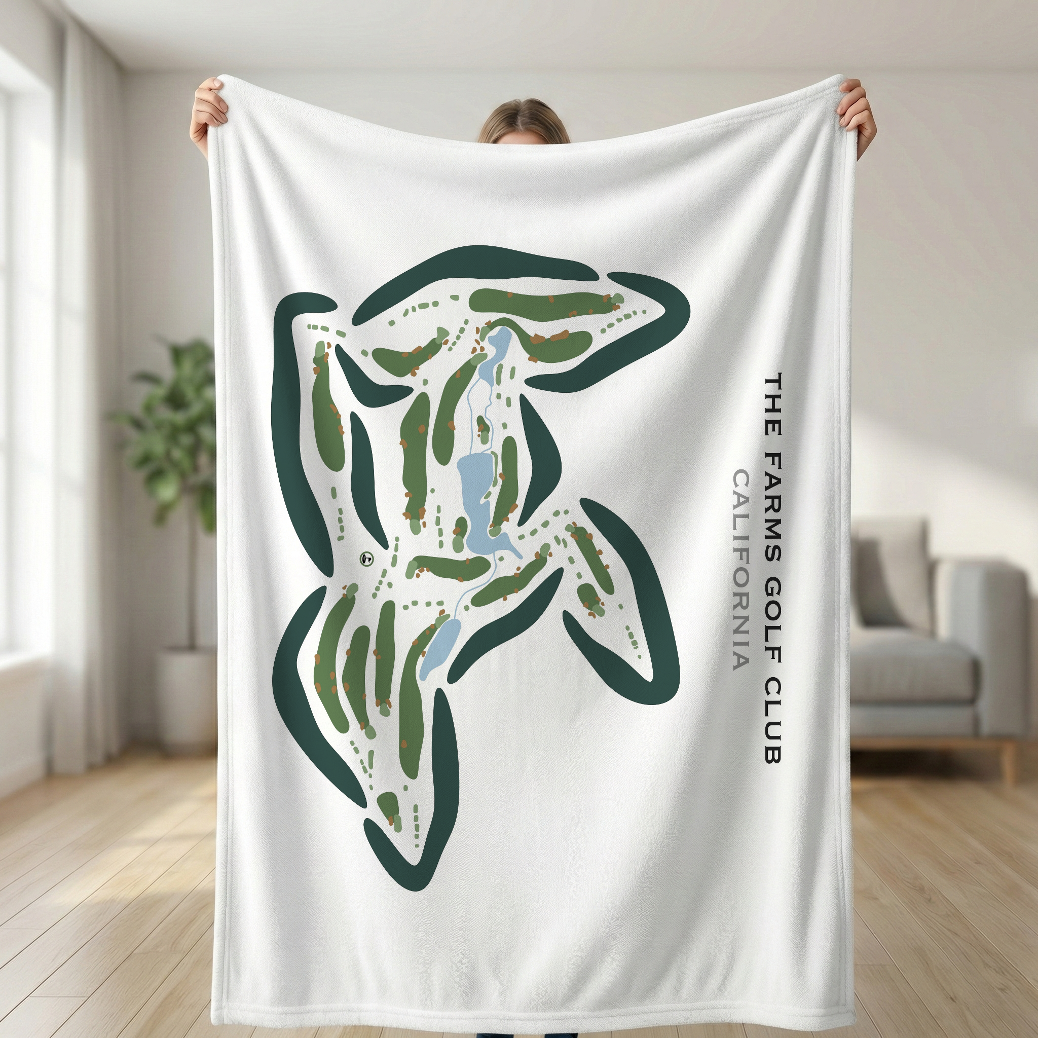 The Farms Golf Club, California - Printed Golf Courses