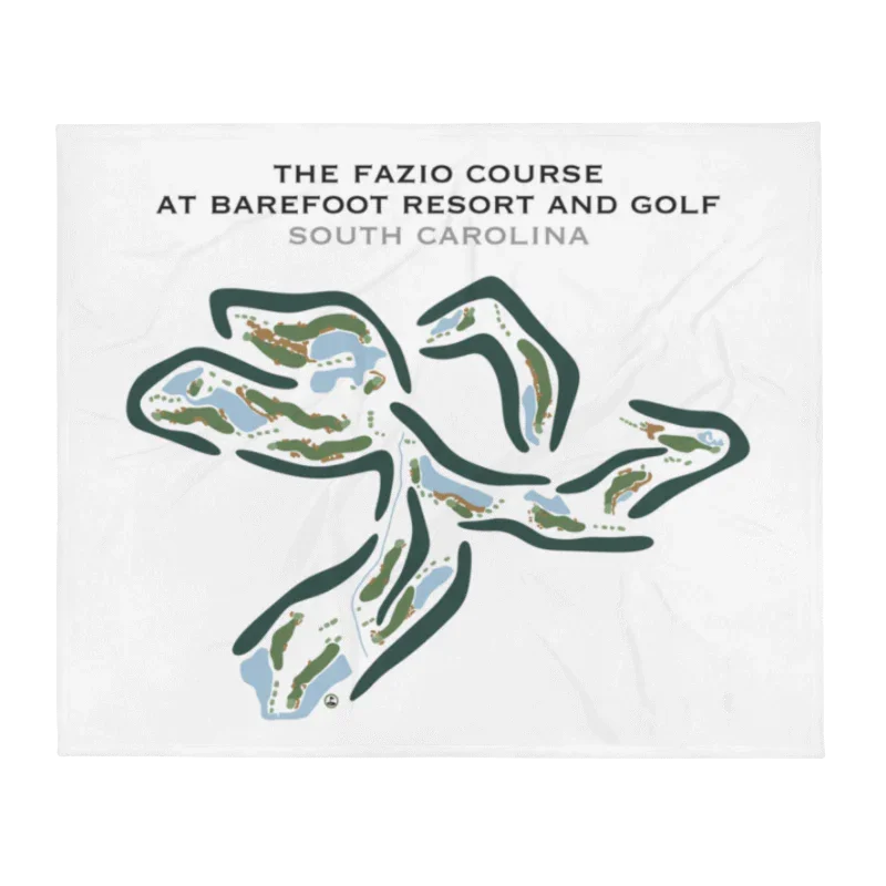 The Fazio Course at Barefoot Resort & Golf, South Carolina - Printed Golf Course