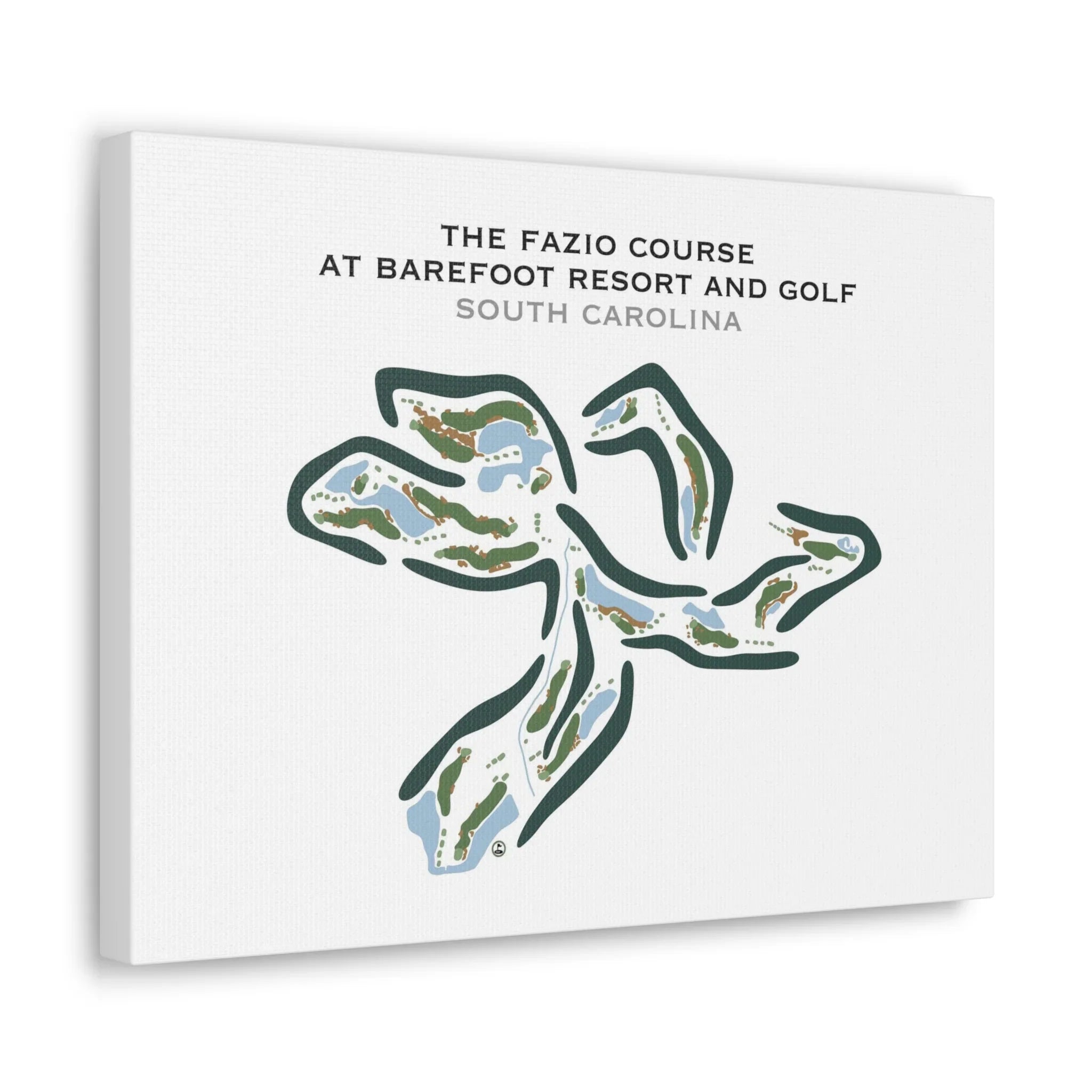 The Fazio Course at Barefoot Resort & Golf, South Carolina - Printed Golf Course