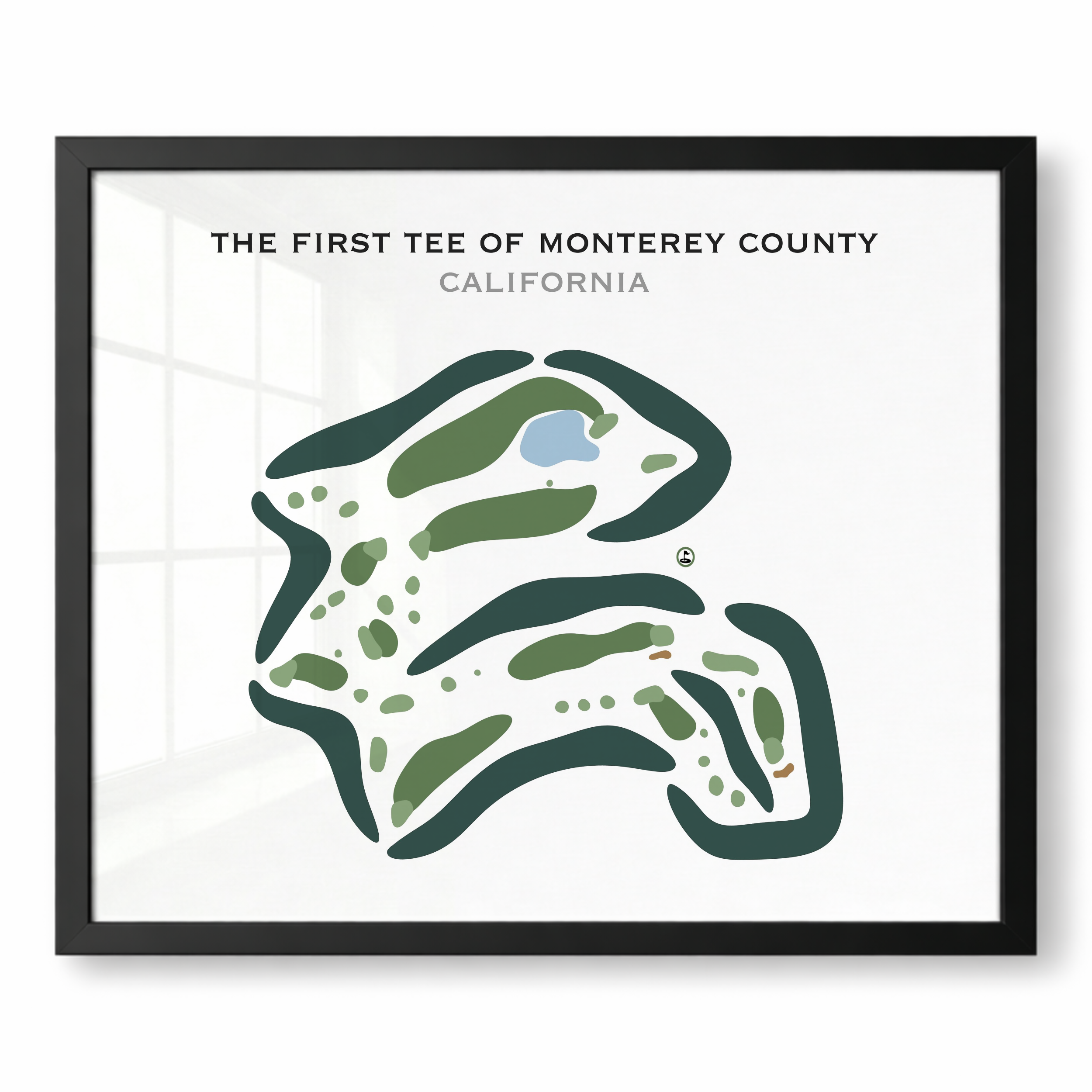 The First Tee of Monterey County, California - Printed Golf Courses