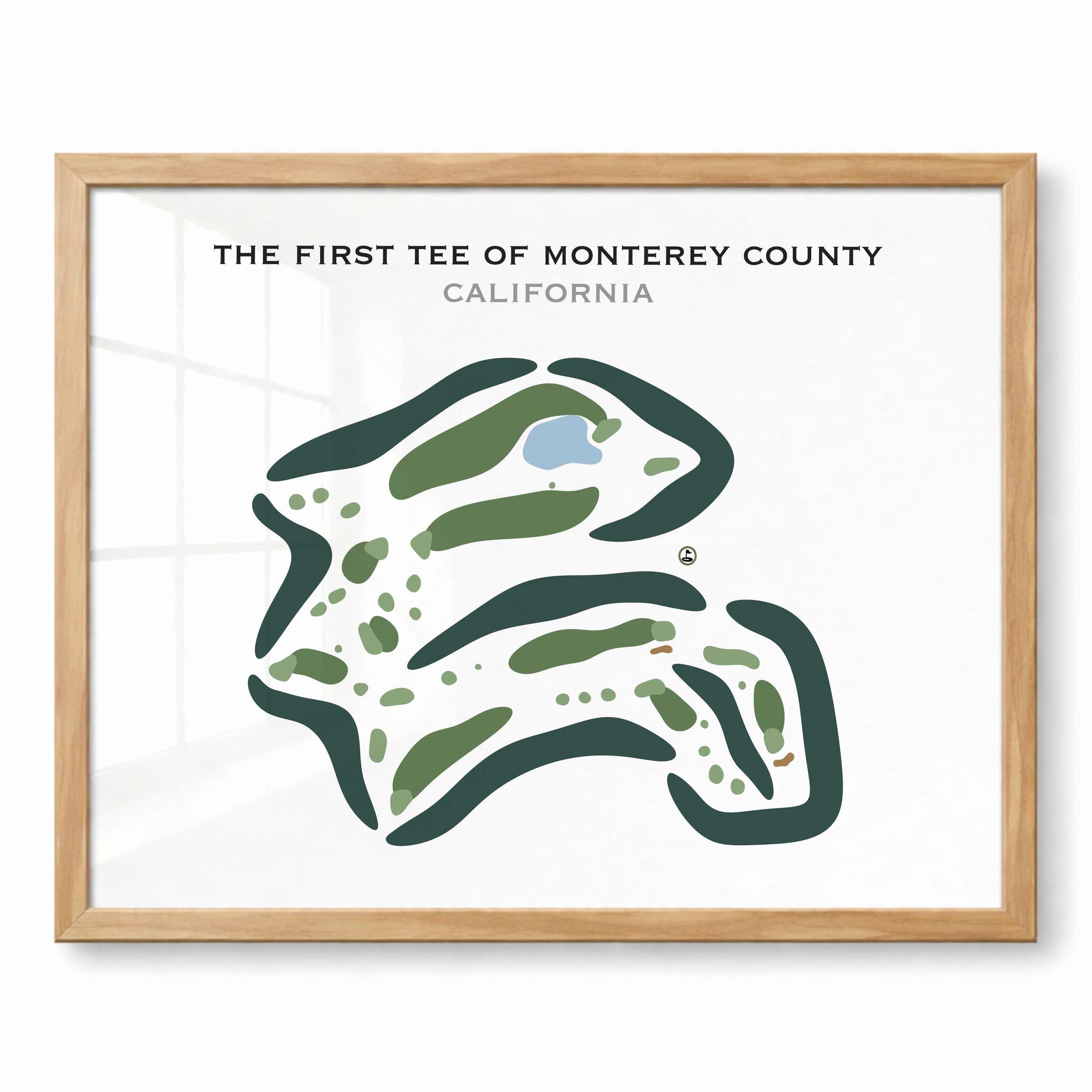 The First Tee of Monterey County, California - Printed Golf Courses