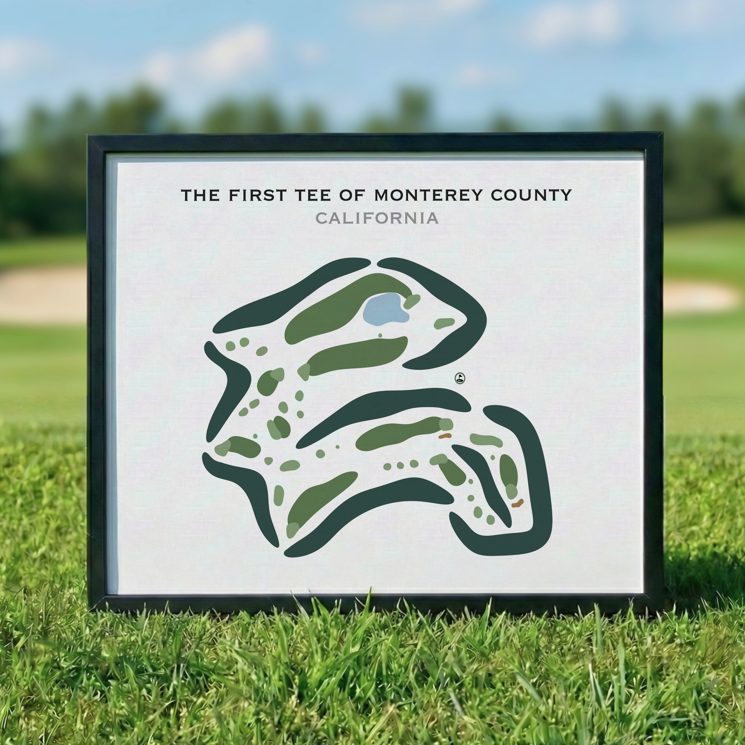 The First Tee of Monterey County, California - Printed Golf Courses