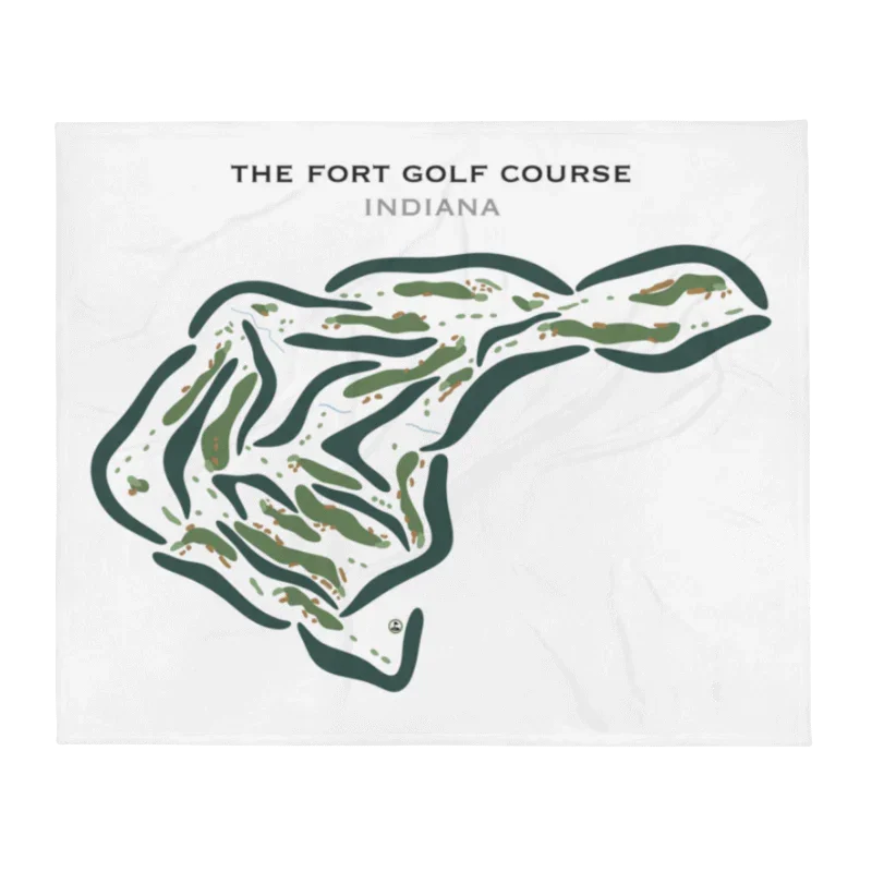 The Fort Golf Course, Indiana - Printed Golf Courses