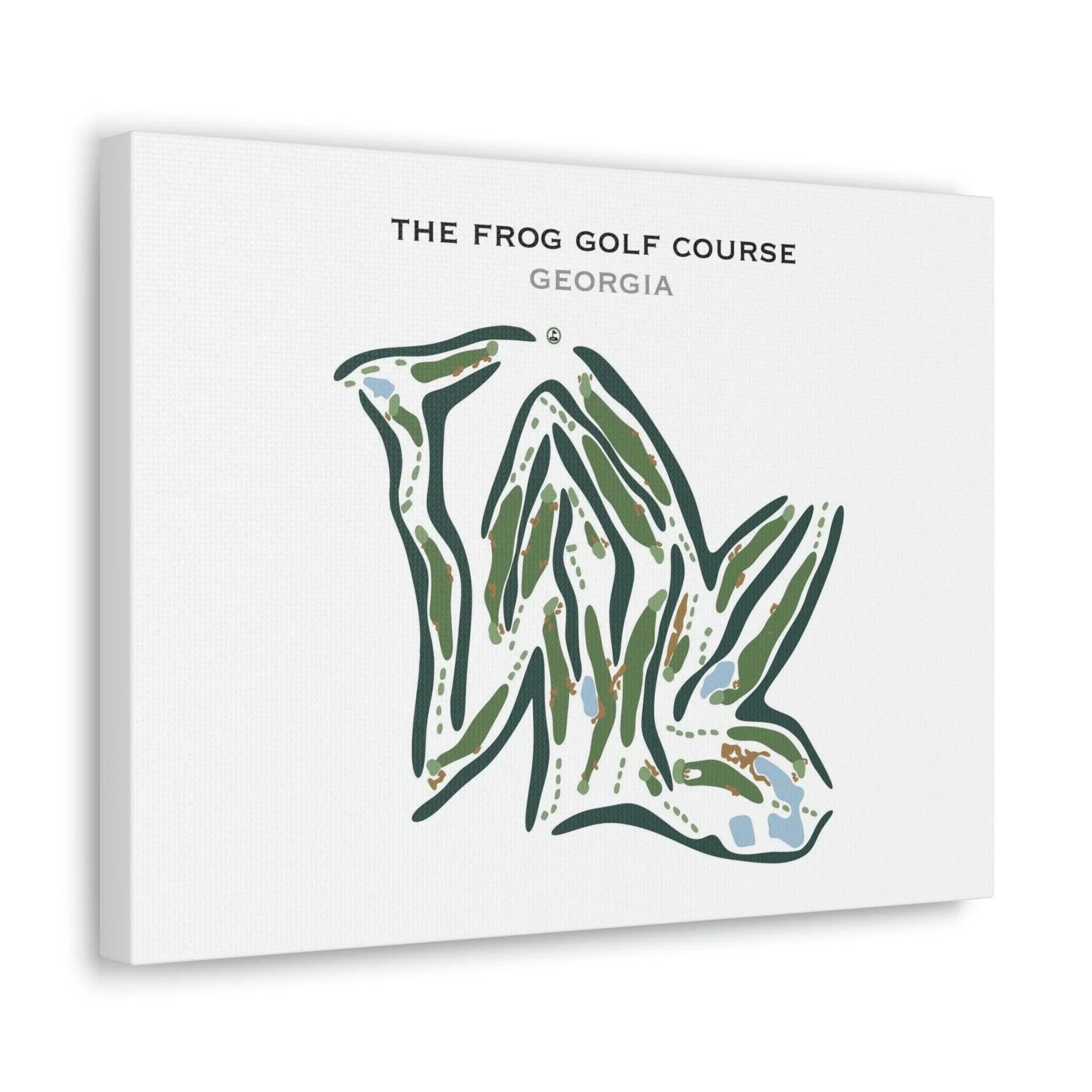 The Frog Golf Course, Georgia - Printed Golf Courses