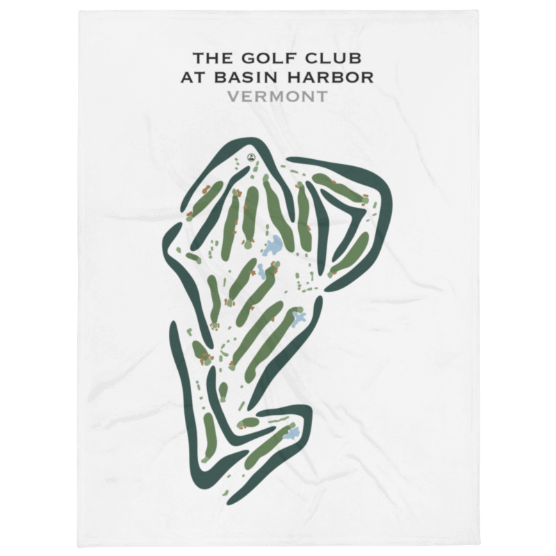 The Golf Club at Basin Harbor, Vermont - Printed Golf Courses