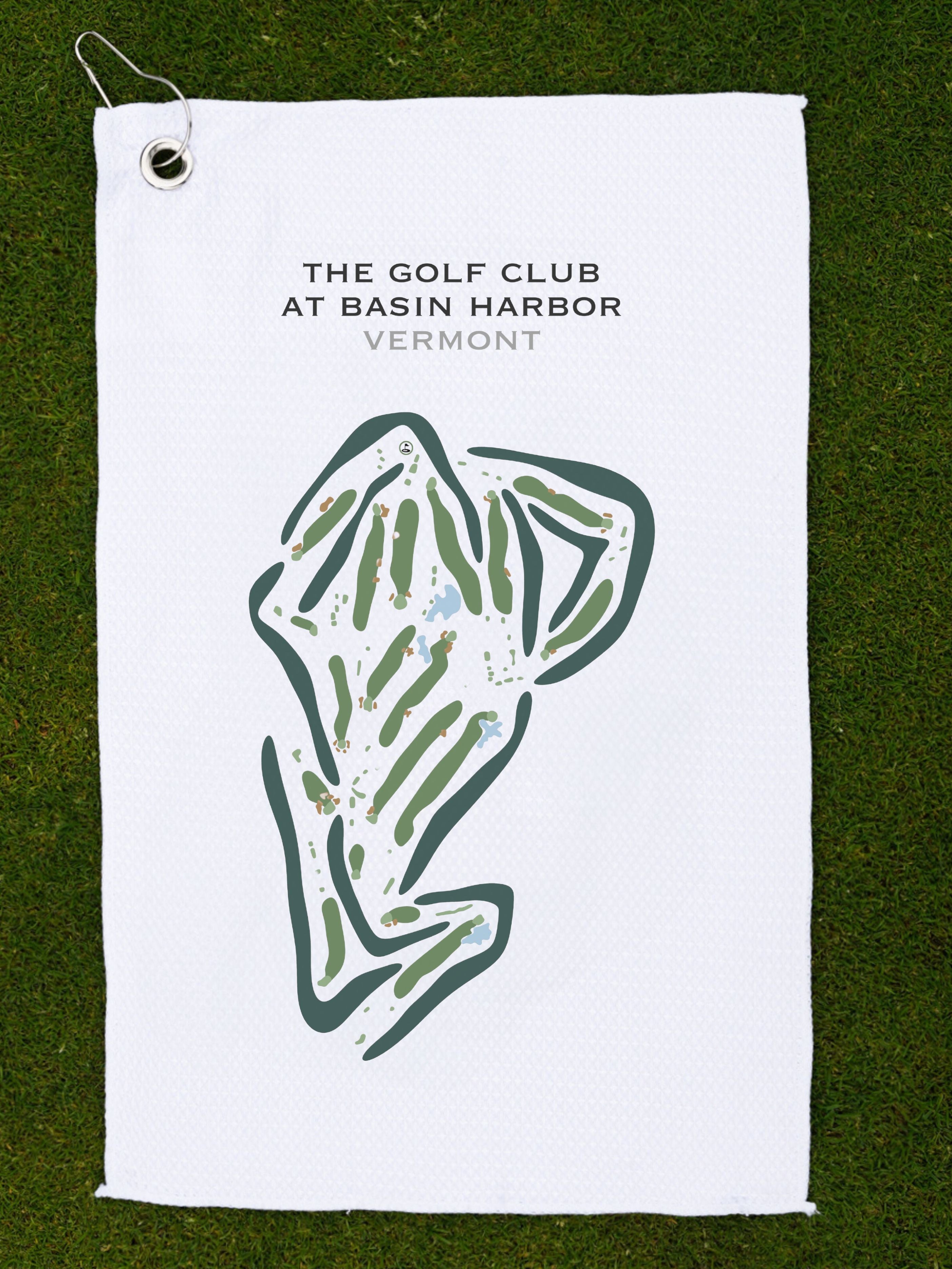 The Golf Club at Basin Harbor, Vermont - Printed Golf Courses