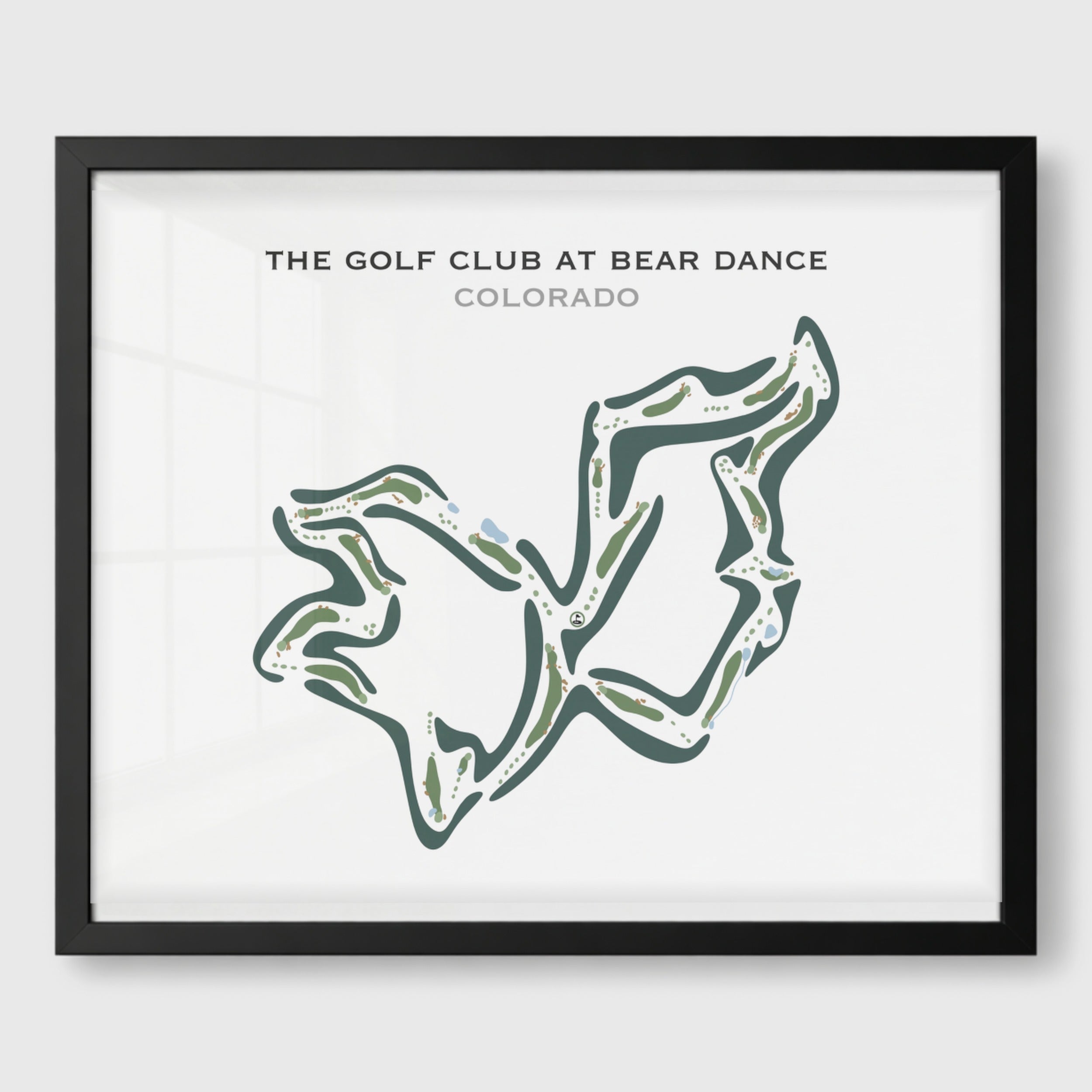 The Golf Club At Bear Dance, Colorado - Printed Golf Courses