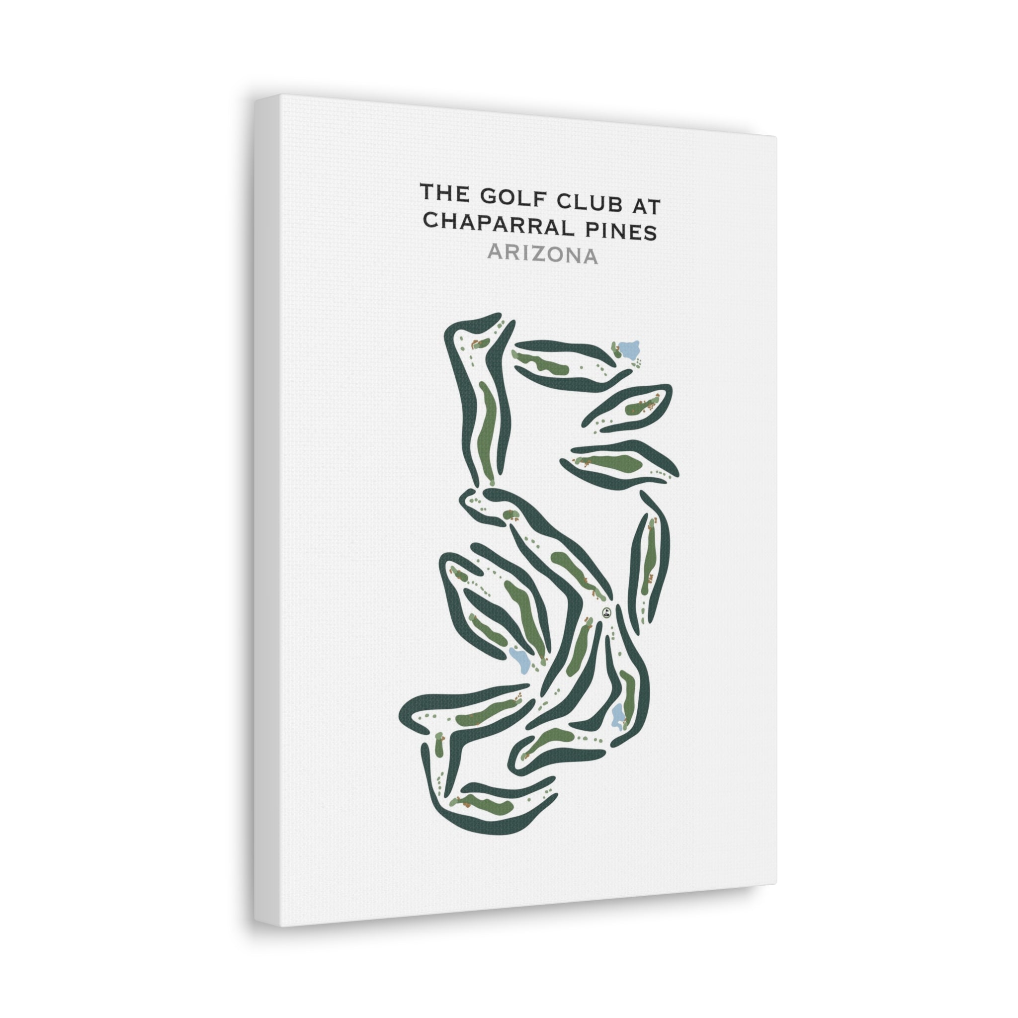 The Golf Club at Chaparral Pines, Arizona - Printed Golf Courses