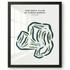 The Golf Club at Cinco Ranch, Texas - Printed Golf Course