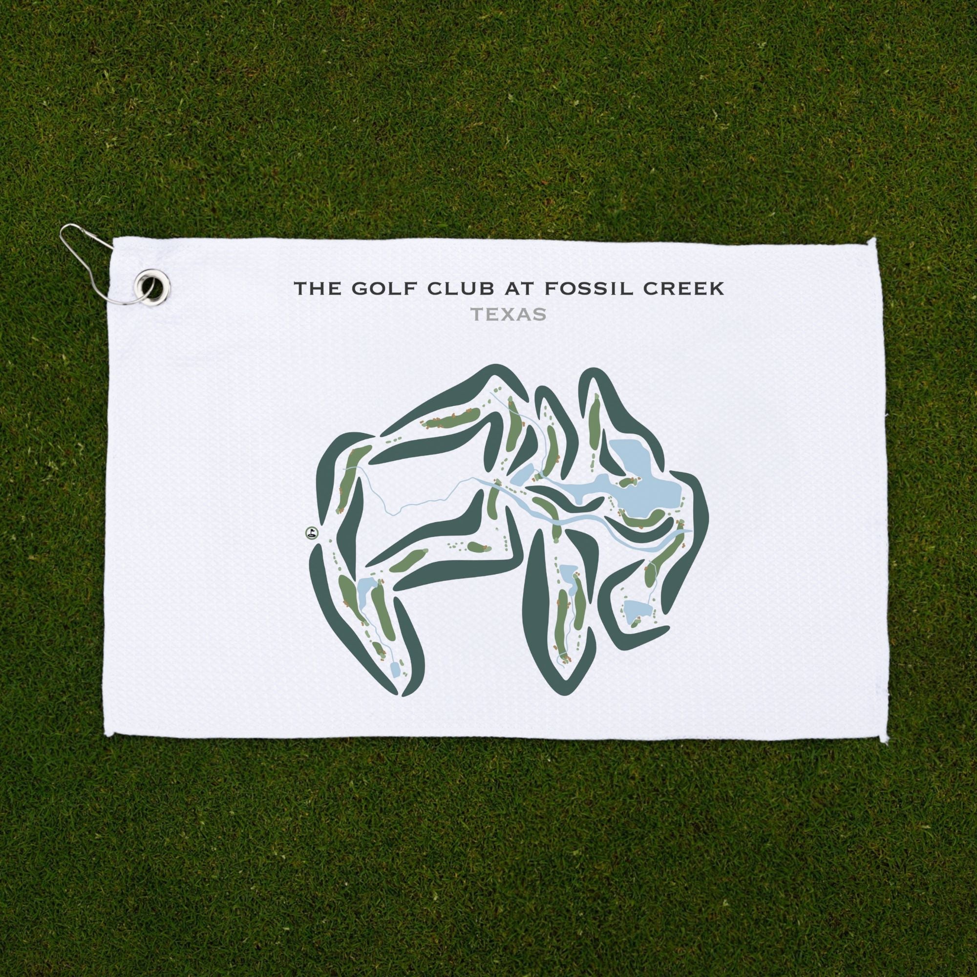 The Golf Club at Fossil Creek, Texas - Printed Golf Courses