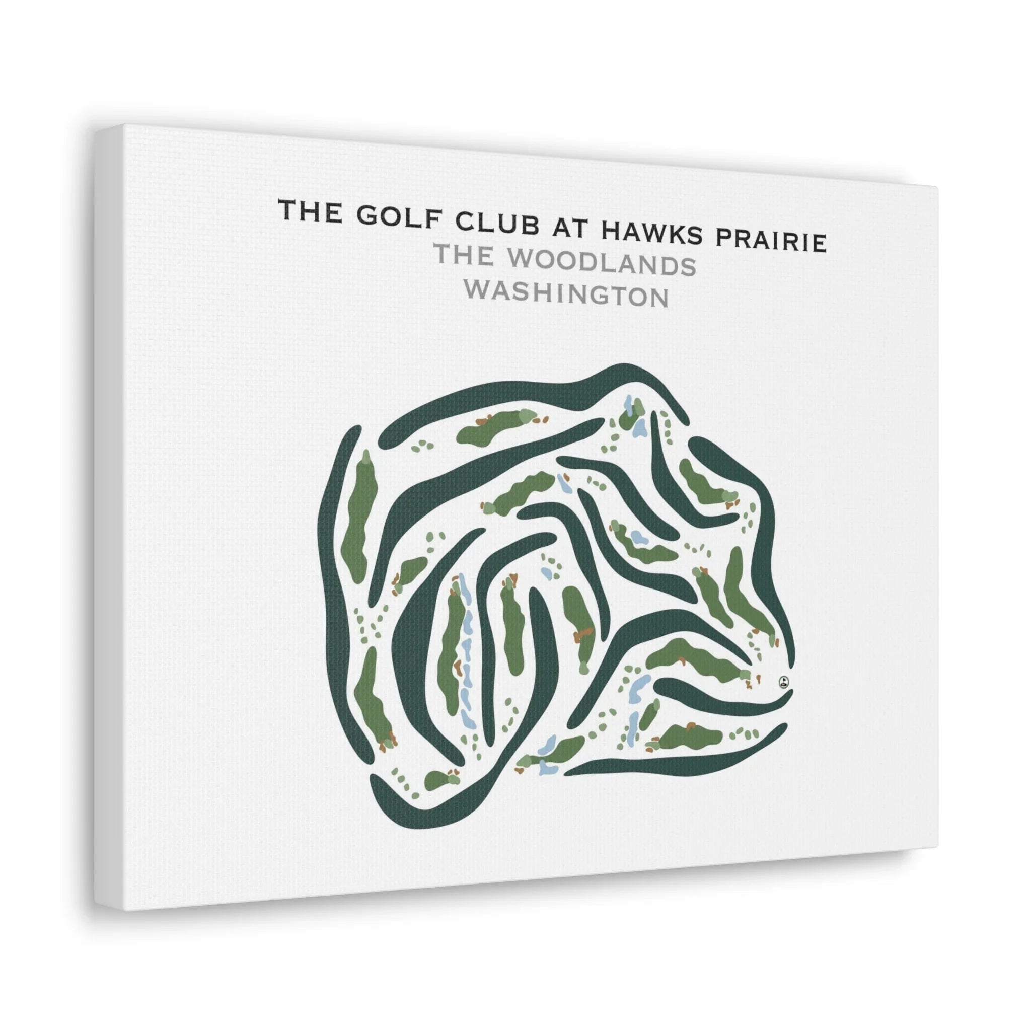 The Golf Club at Hawks Prairie - The Woodlands, Washington - Printed Golf Courses