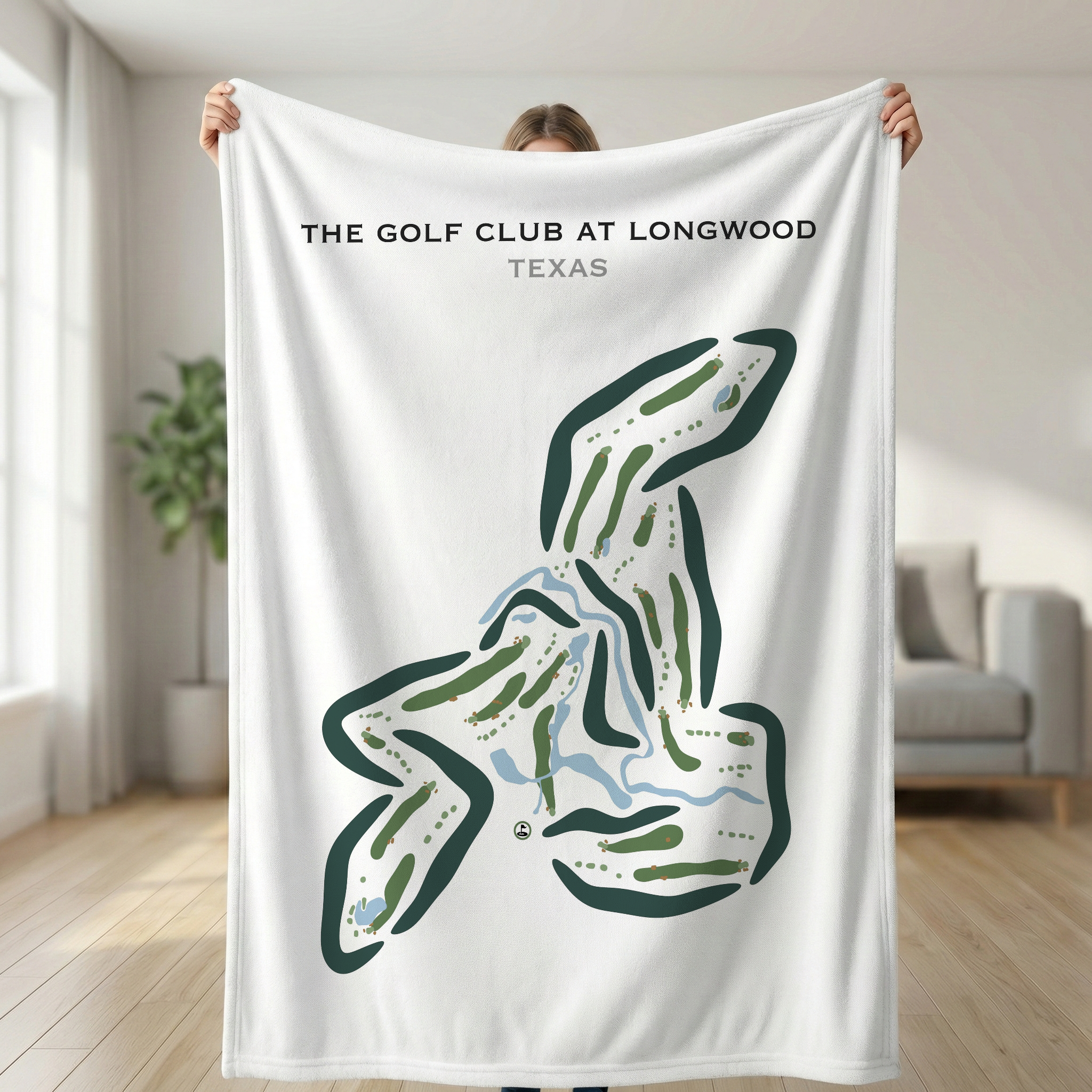The Golf Club at Longwood, Texas - Printed Golf Courses