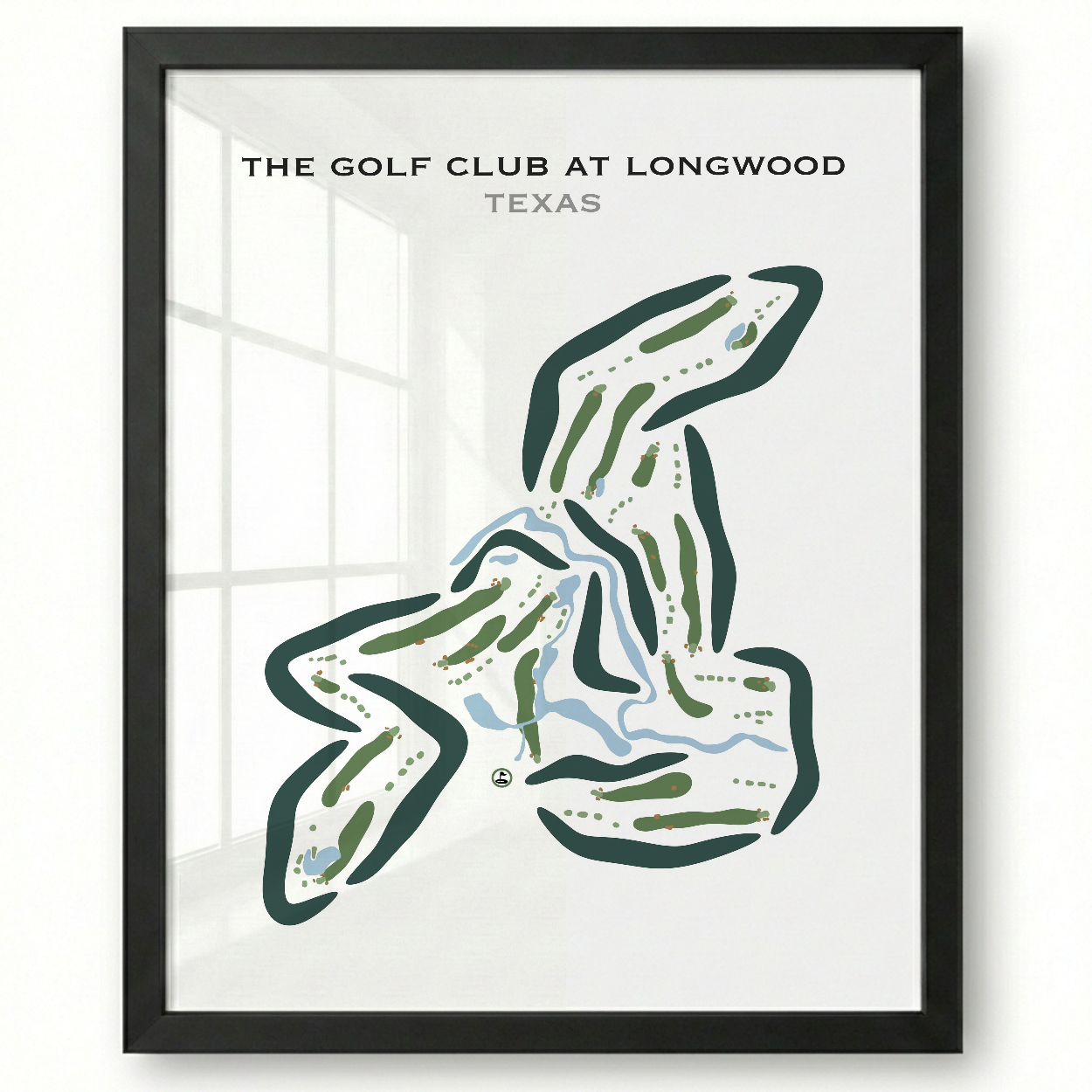 The Golf Club at Longwood, Texas - Printed Golf Courses