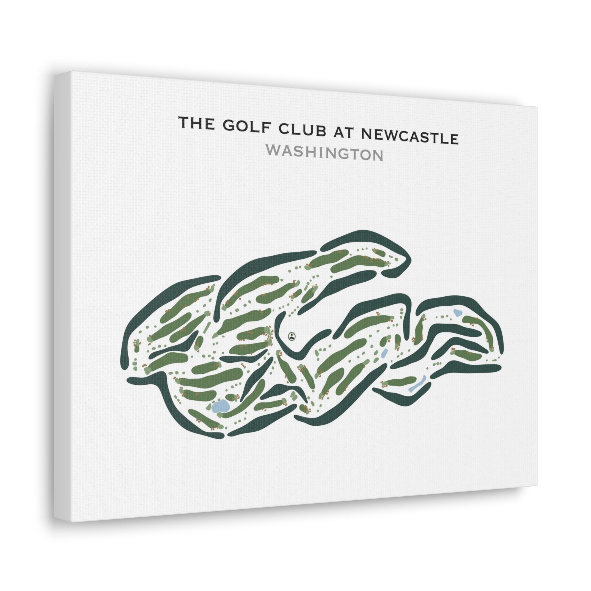 The Golf Club at Newcastle, Washington - Printed Golf Courses