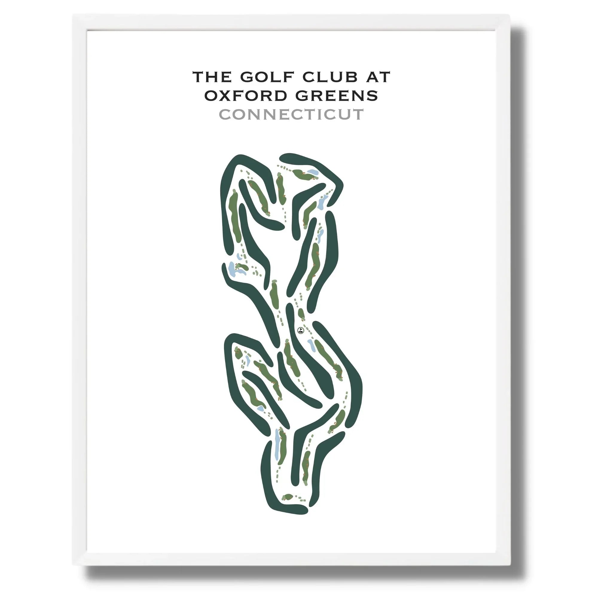 The Golf Club at Oxford Greens, Connecticut - Printed Golf Courses