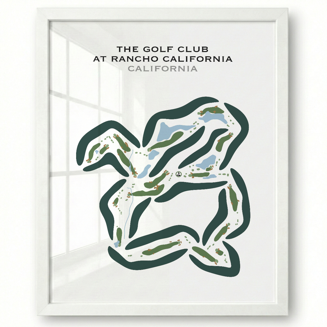 The Golf Club at Rancho California, California - Printed Golf Courses