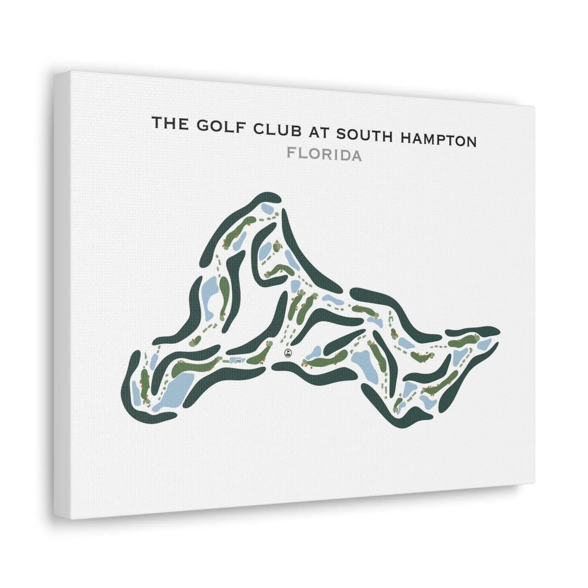 The Golf Club at South Hampton, Florida - Printed Golf Course