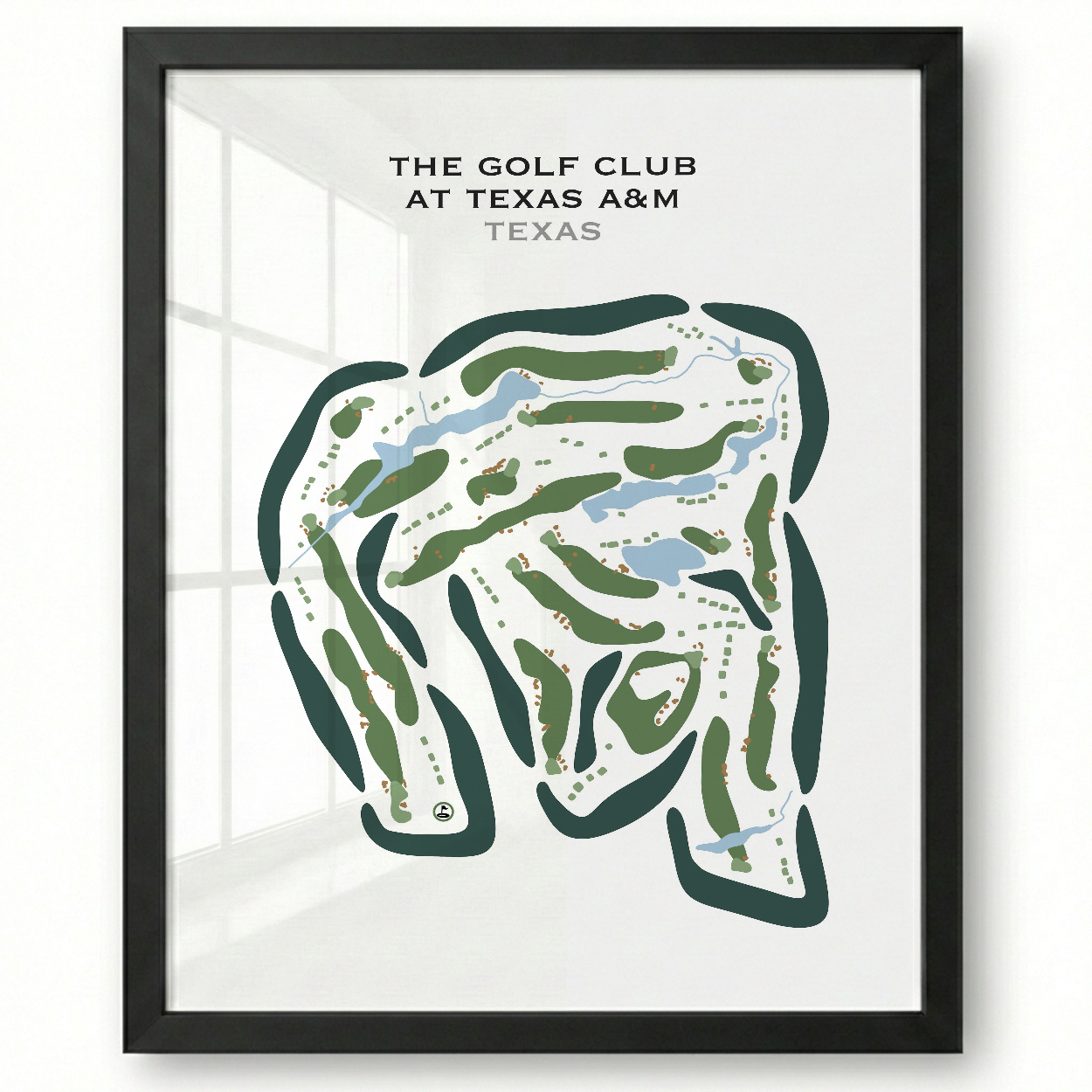 The Golf Club at Texas A&M, Texas - Printed Golf Courses