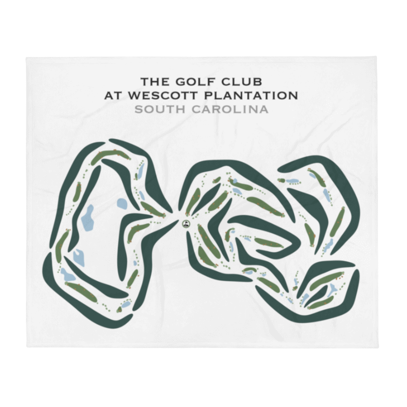 The Golf Club At Wescott Plantation, South Carolina - Printed Golf Courses