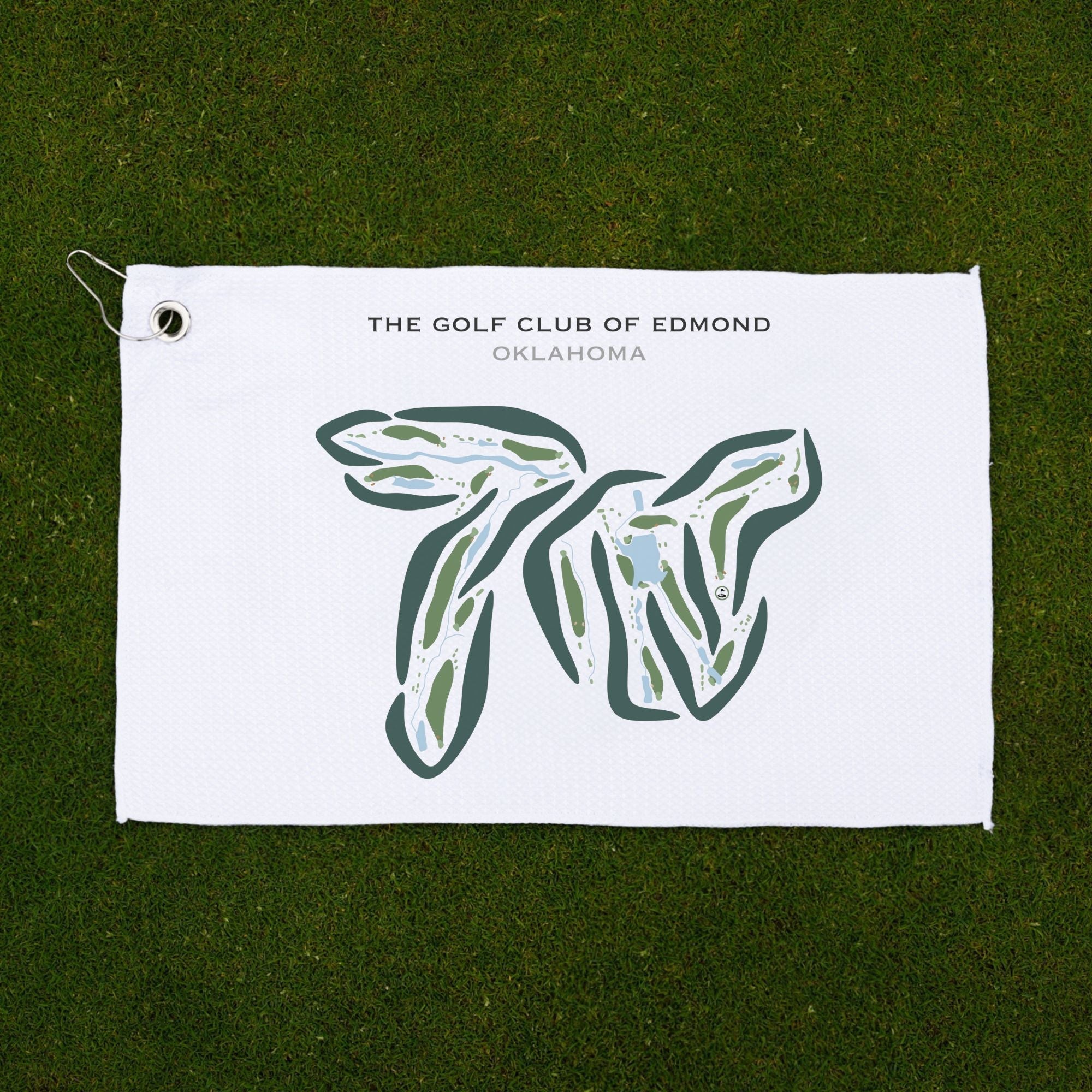 The Golf Club of Edmond, Oklahoma - Printed Golf Courses