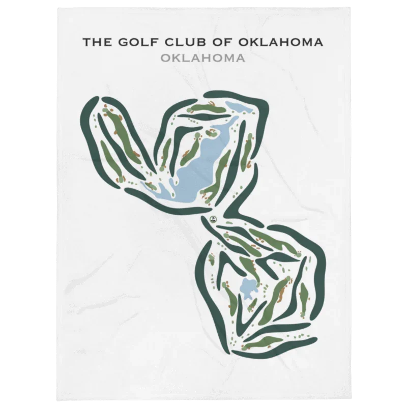 The Golf Club of Oklahoma, Oklahoma - Printed Golf Courses