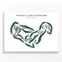 The Golf Club of Purchase, New York - Printed Golf Courses