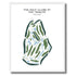 The Golf Clubs At The Tribute, Texas - Printed Golf Courses