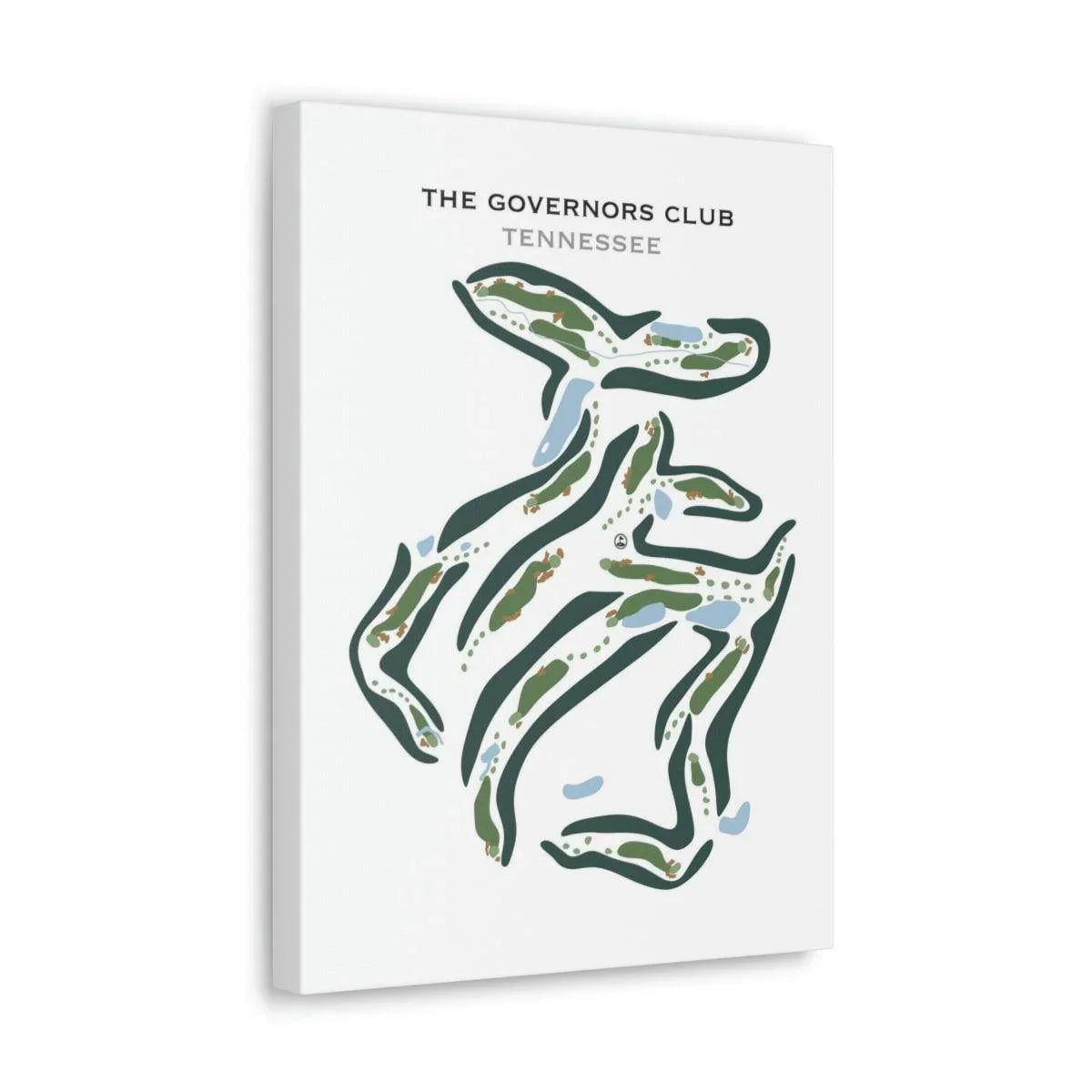 The Governors Club, Tennessee - Printed Golf Courses