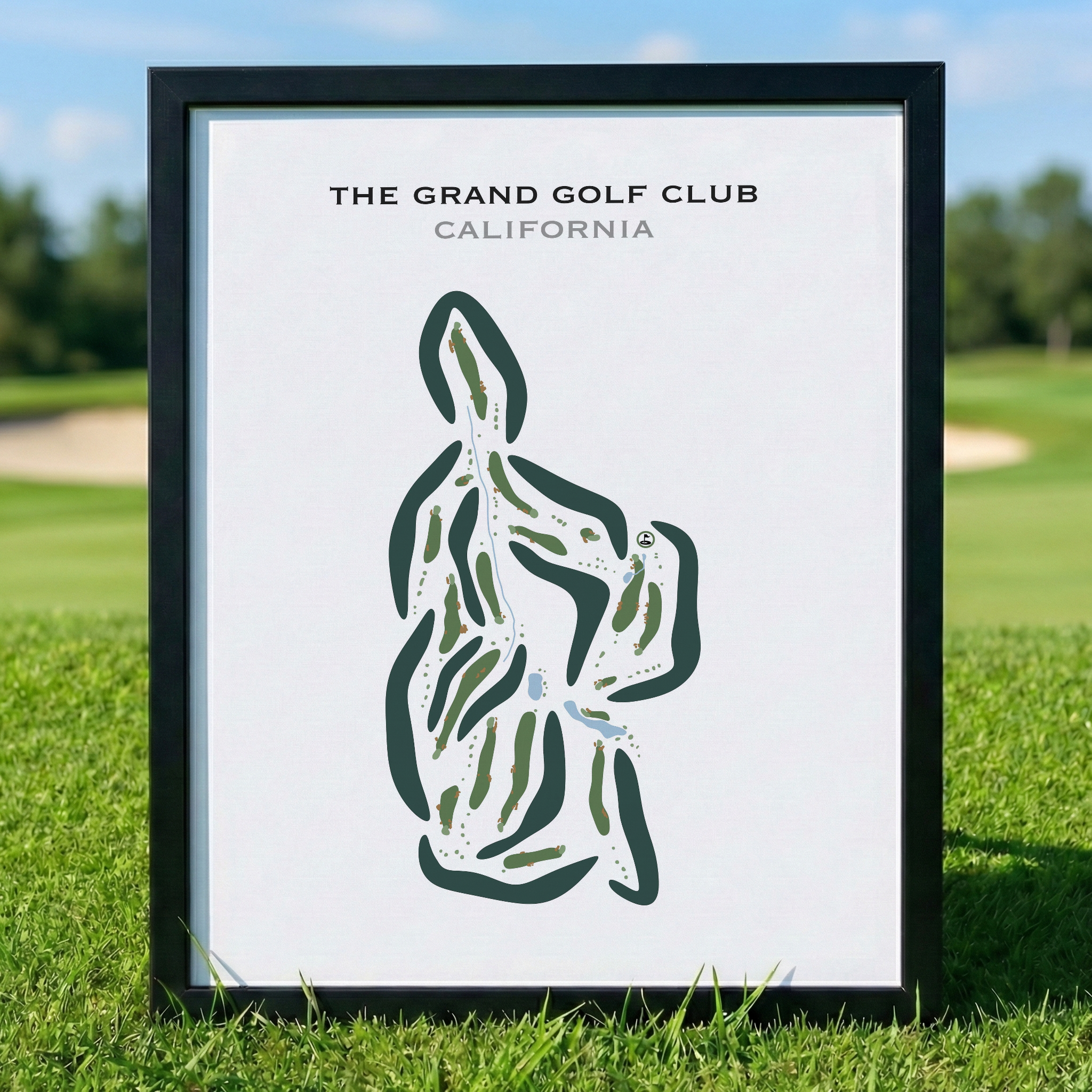 The Grand Golf Club, California - Printed Golf Courses