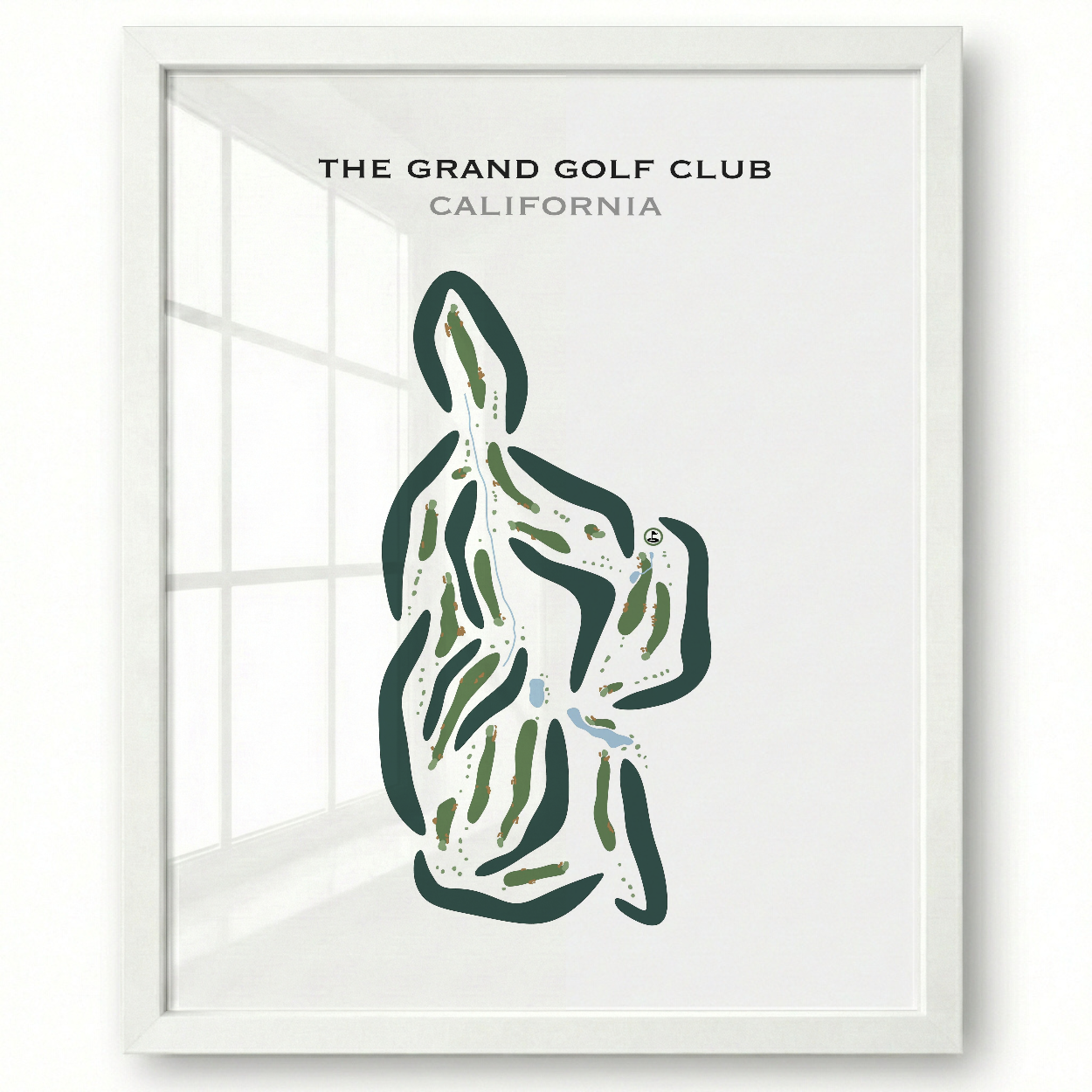 The Grand Golf Club, California - Printed Golf Courses