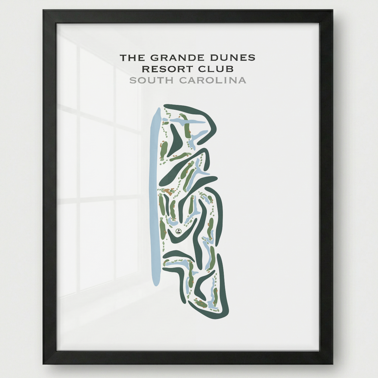 The Grand Dunes Resort Club, South Carolina - Printed Golf Courses