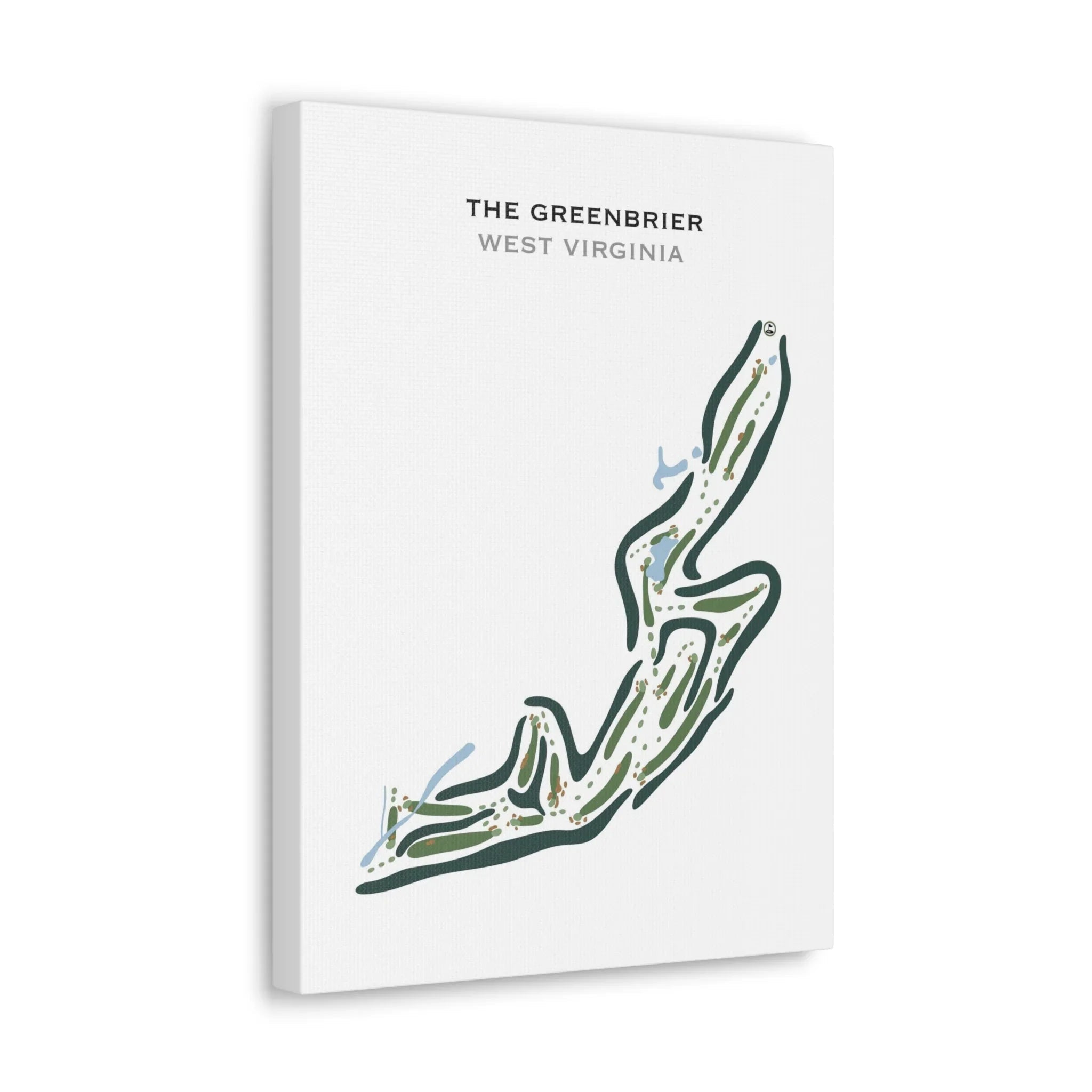 The Greenbrier, West Virginia - Printed Golf Courses