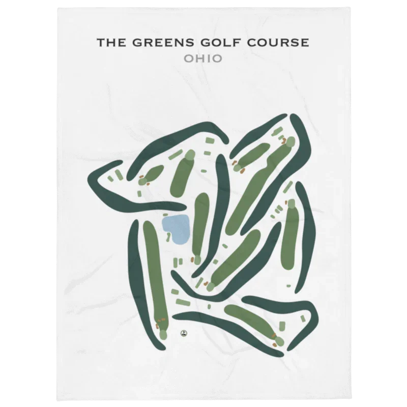 The Greens Golf Course, Ohio - Printed Golf Courses