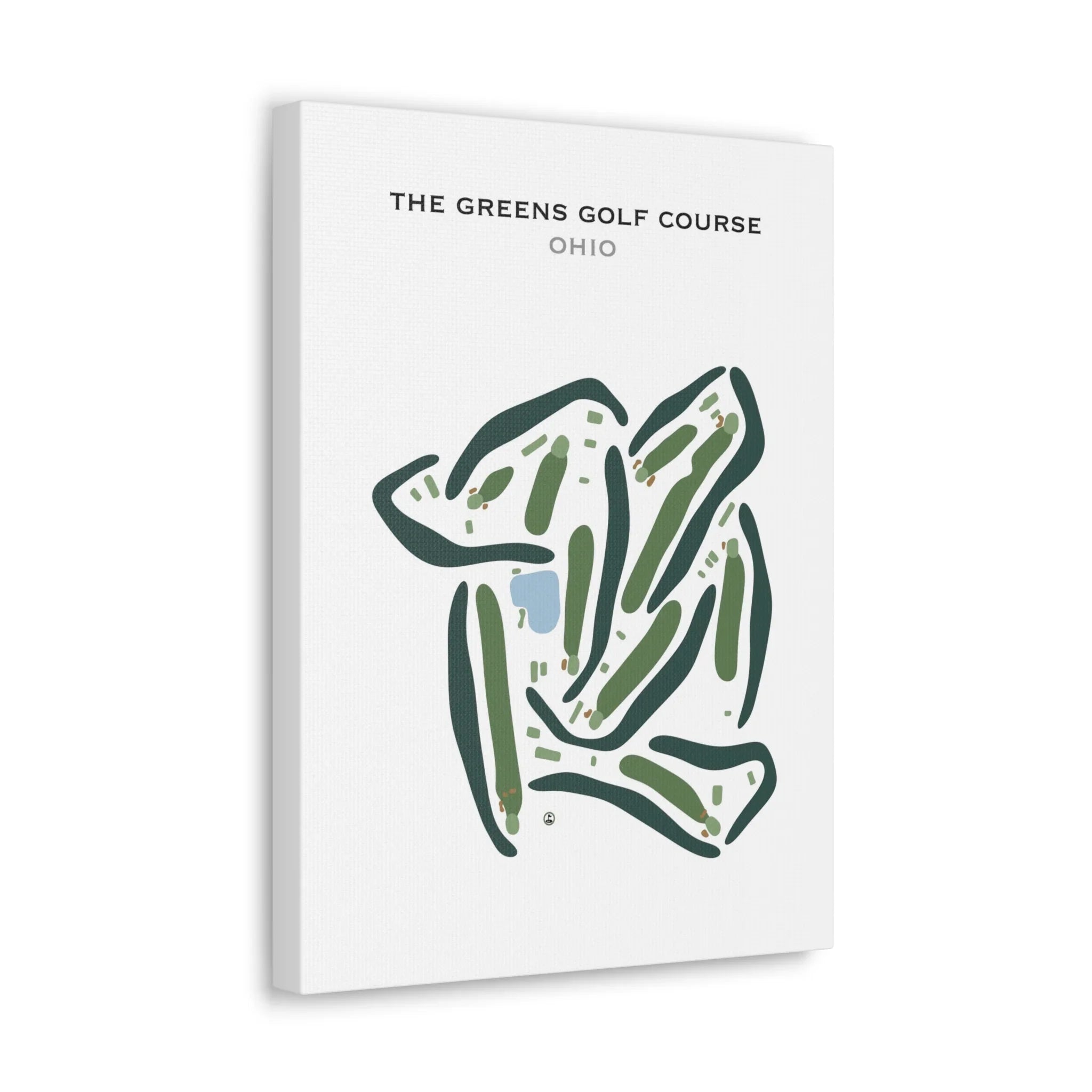 The Greens Golf Course, Ohio - Printed Golf Courses