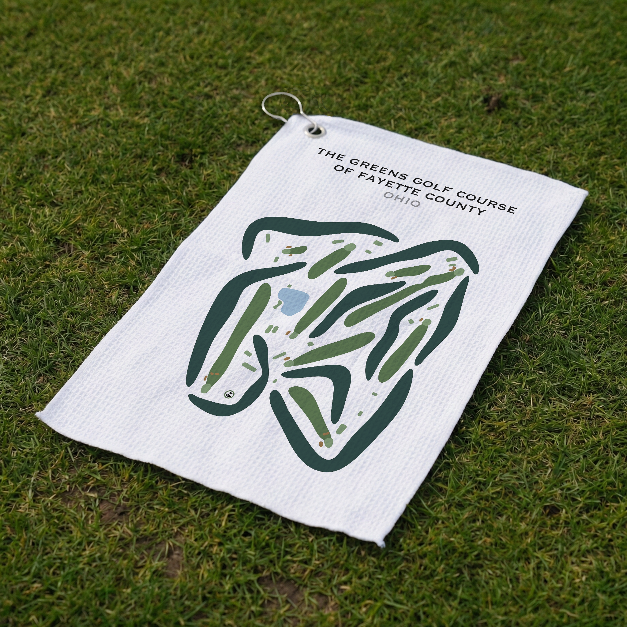 The Greens Golf Course of Fayette County, Ohio - Printed Golf Courses