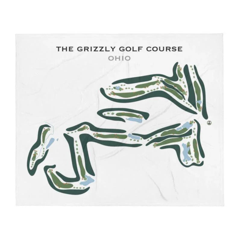 The Grizzly Golf Course, Ohio - Printed Golf Courses