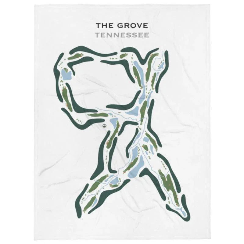 The Grove, Tennessee - Printed Golf Course