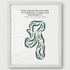 Hackler Course at Coastal Carolina University, South Carolina - Printed Golf Courses