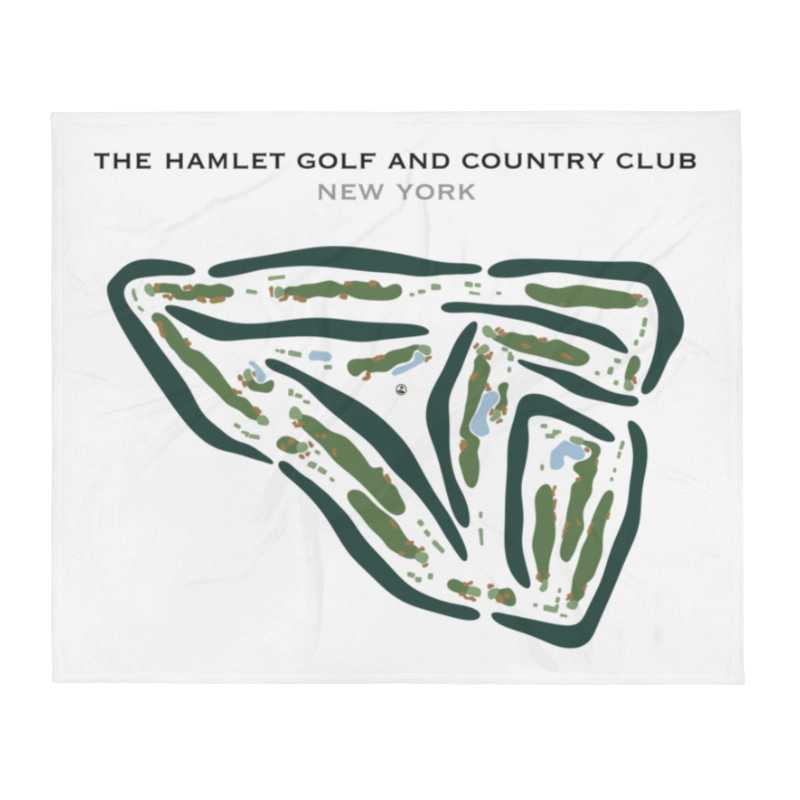 The Hamlet Golf & Country Club, New York - Printed Golf Courses