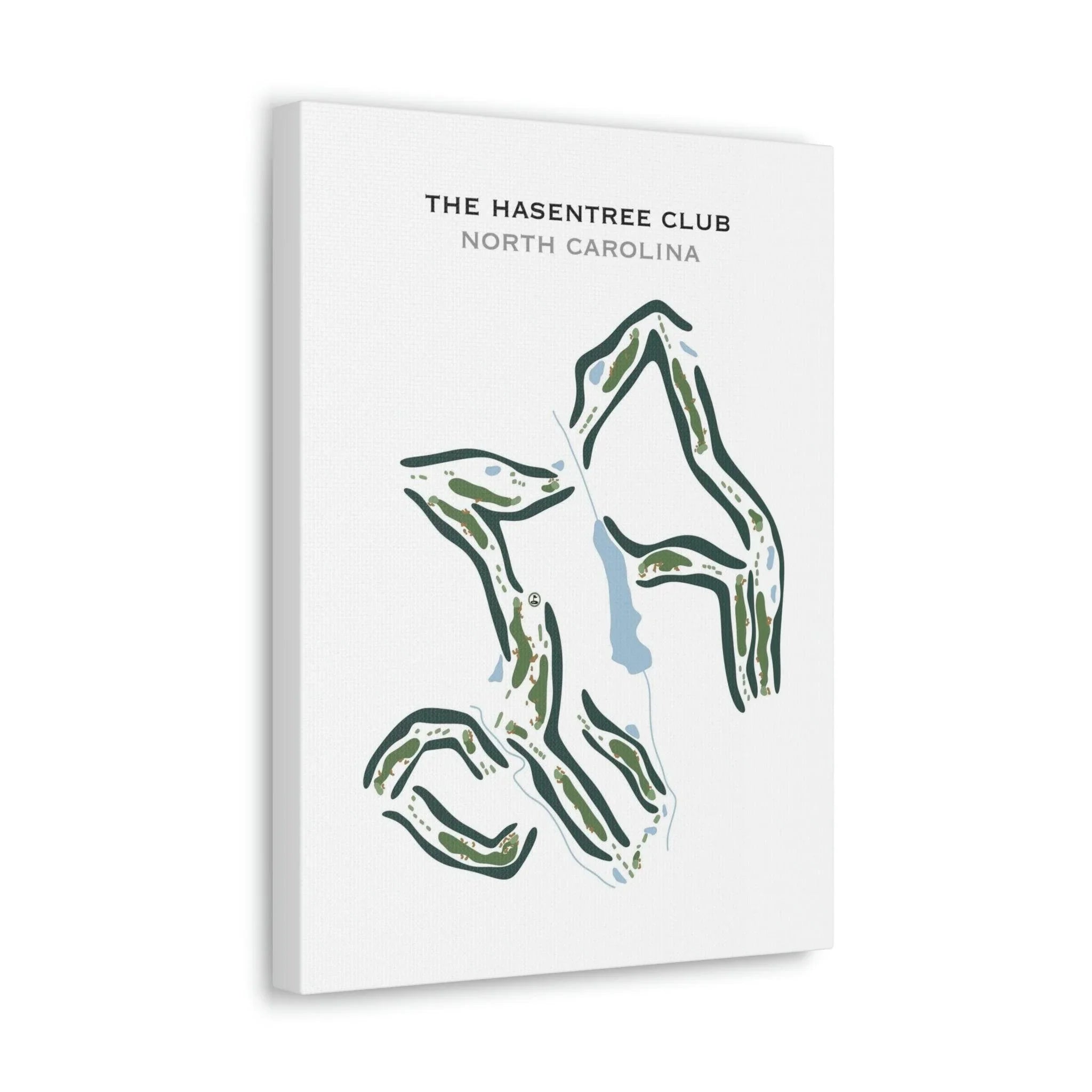 The Hasentree Club, North Carolina - Printed Golf Courses