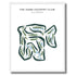 The Hawk Country Club, Illinois - Printed Golf Courses