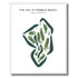 The Hay at Pebble Beach, California - Printed Golf Courses