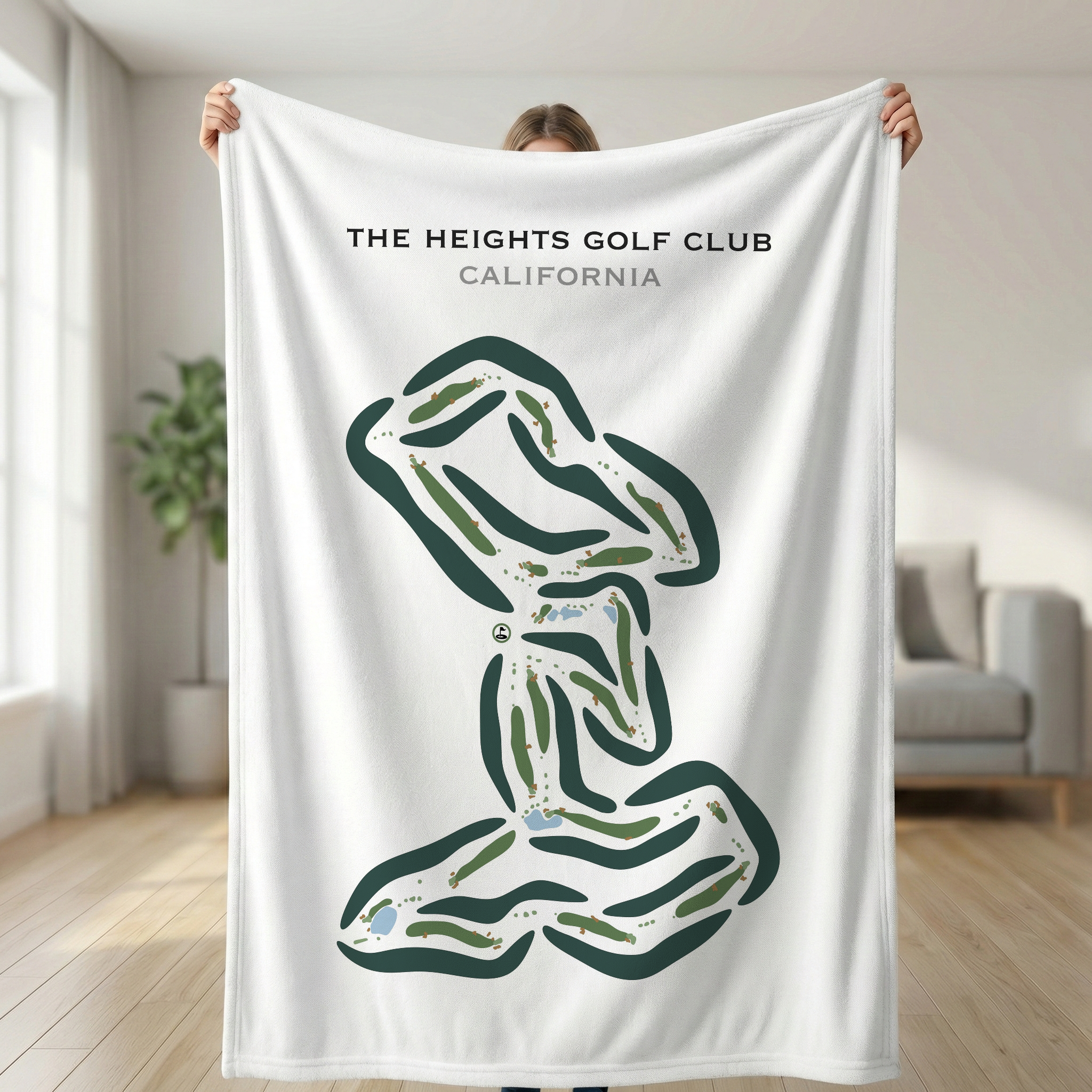 The Heights Golf Club, California - Printed Golf Courses