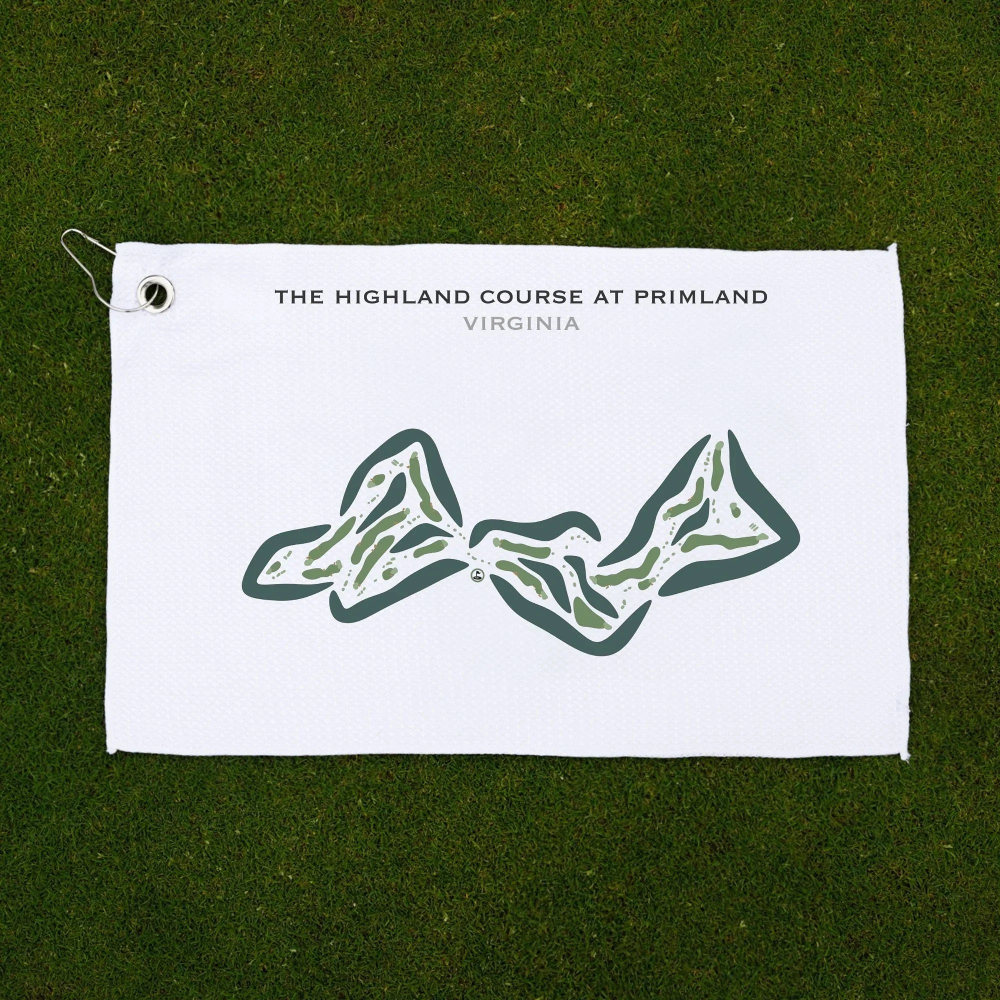 The Highland Course at Primland, Virginia - Printed Golf Courses