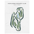 Highlands Country Club, Garrison, New York - Printed Golf Courses